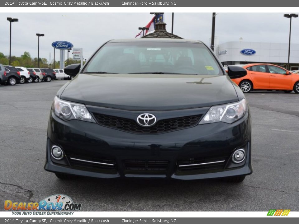 2014 Toyota Camry SE Cosmic Gray Metallic / Black/Ash Photo #4