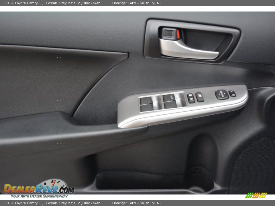 2014 Toyota Camry SE Cosmic Gray Metallic / Black/Ash Photo #5