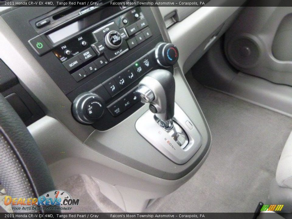 2011 Honda CR-V EX 4WD Tango Red Pearl / Gray Photo #22