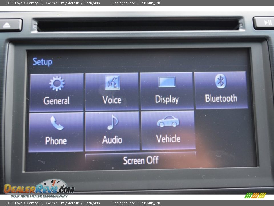 2014 Toyota Camry SE Cosmic Gray Metallic / Black/Ash Photo #13