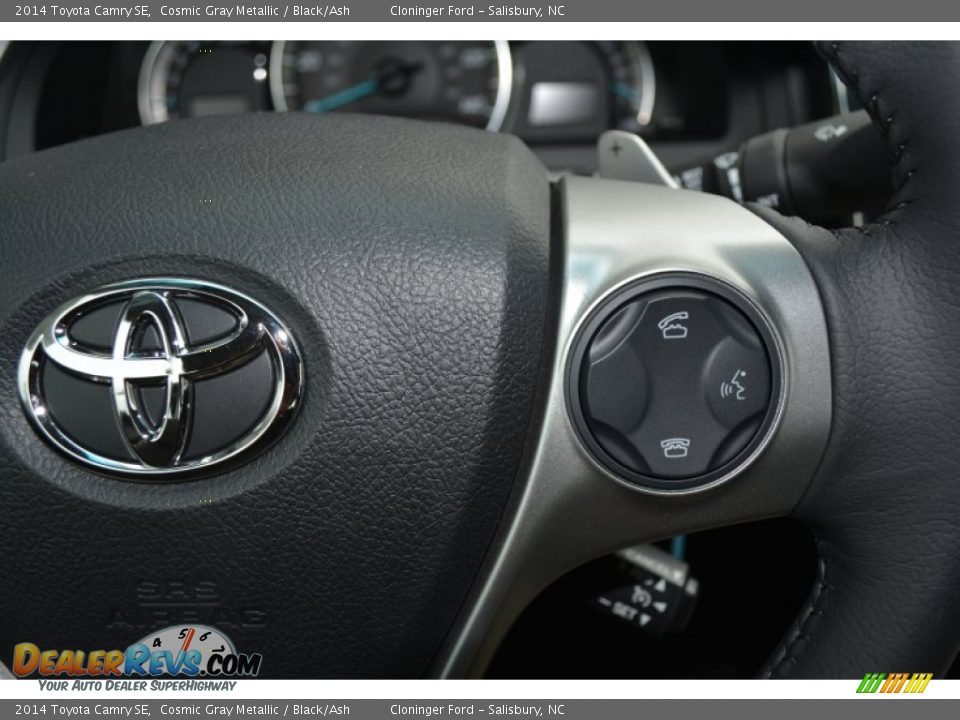 2014 Toyota Camry SE Cosmic Gray Metallic / Black/Ash Photo #19