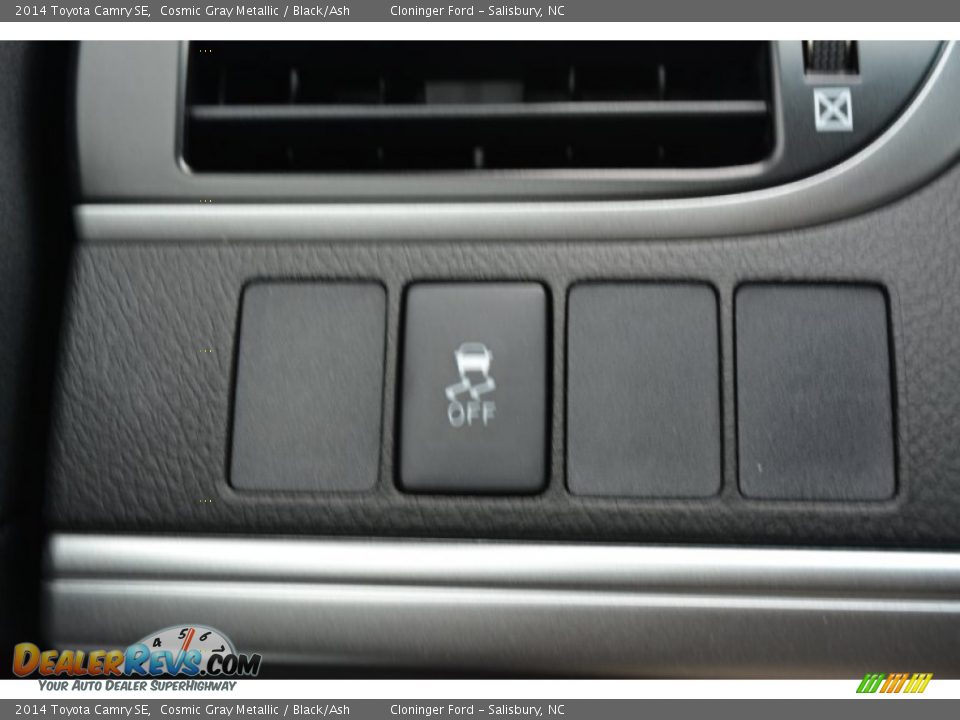 2014 Toyota Camry SE Cosmic Gray Metallic / Black/Ash Photo #21