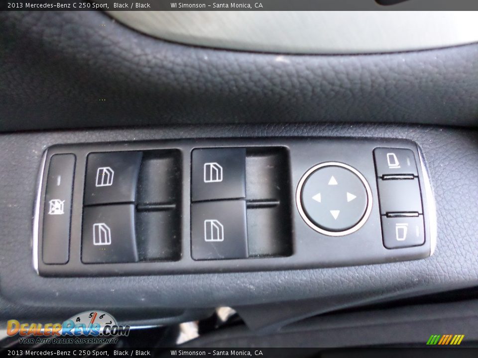 2013 Mercedes-Benz C 250 Sport Black / Black Photo #8