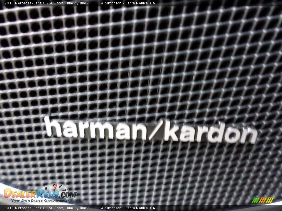 2013 Mercedes-Benz C 250 Sport Black / Black Photo #9