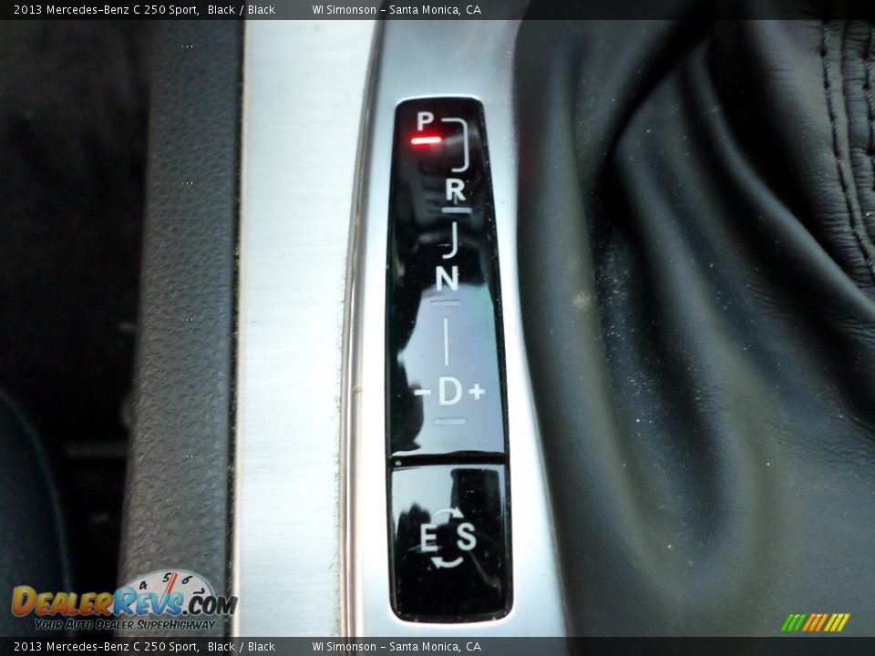 2013 Mercedes-Benz C 250 Sport Black / Black Photo #12