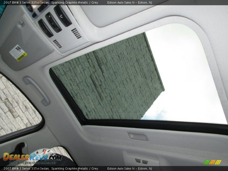 2007 BMW 3 Series 335xi Sedan Sparkling Graphite Metallic / Grey Photo #19