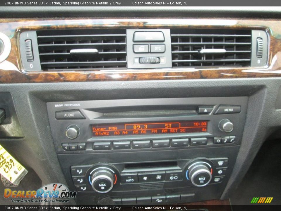 2007 BMW 3 Series 335xi Sedan Sparkling Graphite Metallic / Grey Photo #20