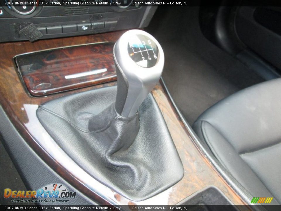2007 BMW 3 Series 335xi Sedan Sparkling Graphite Metallic / Grey Photo #21