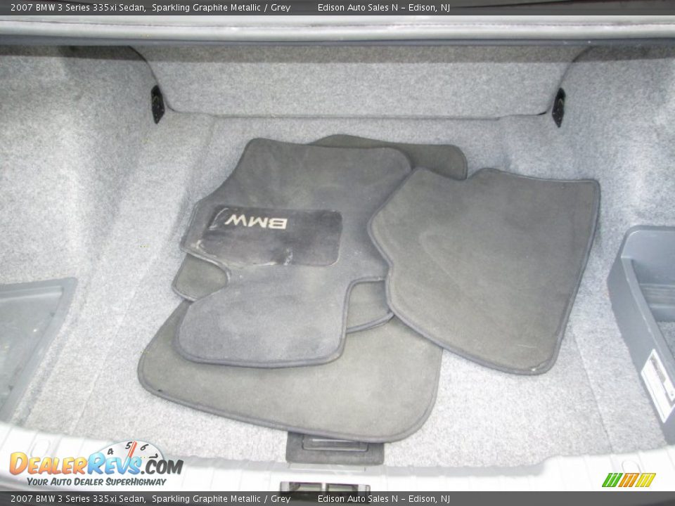 2007 BMW 3 Series 335xi Sedan Sparkling Graphite Metallic / Grey Photo #25