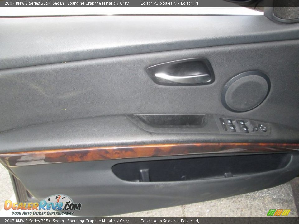 2007 BMW 3 Series 335xi Sedan Sparkling Graphite Metallic / Grey Photo #26