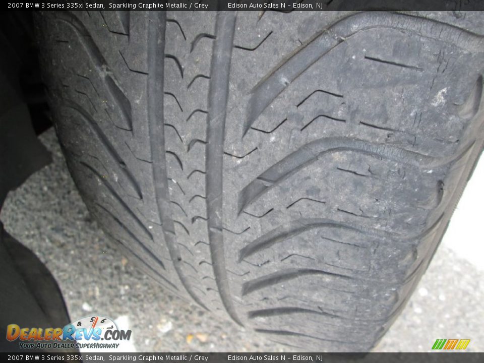 2007 BMW 3 Series 335xi Sedan Sparkling Graphite Metallic / Grey Photo #30