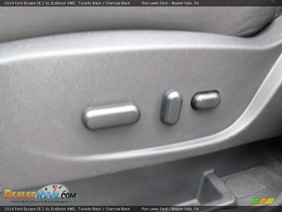 2014 Ford Escape SE 2.0L EcoBoost 4WD Tuxedo Black / Charcoal Black Photo #15