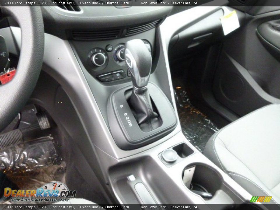 2014 Ford Escape SE 2.0L EcoBoost 4WD Tuxedo Black / Charcoal Black Photo #18
