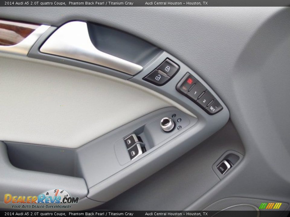 2014 Audi A5 2.0T quattro Coupe Phantom Black Pearl / Titanium Gray Photo #14