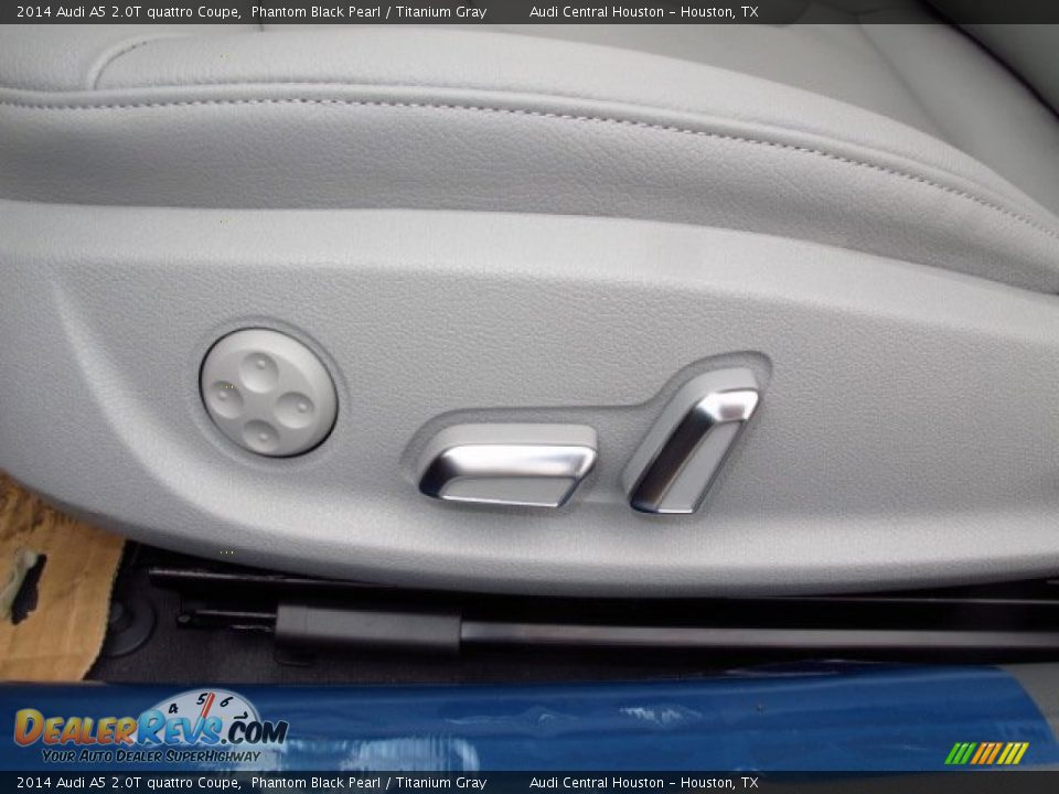 2014 Audi A5 2.0T quattro Coupe Phantom Black Pearl / Titanium Gray Photo #15