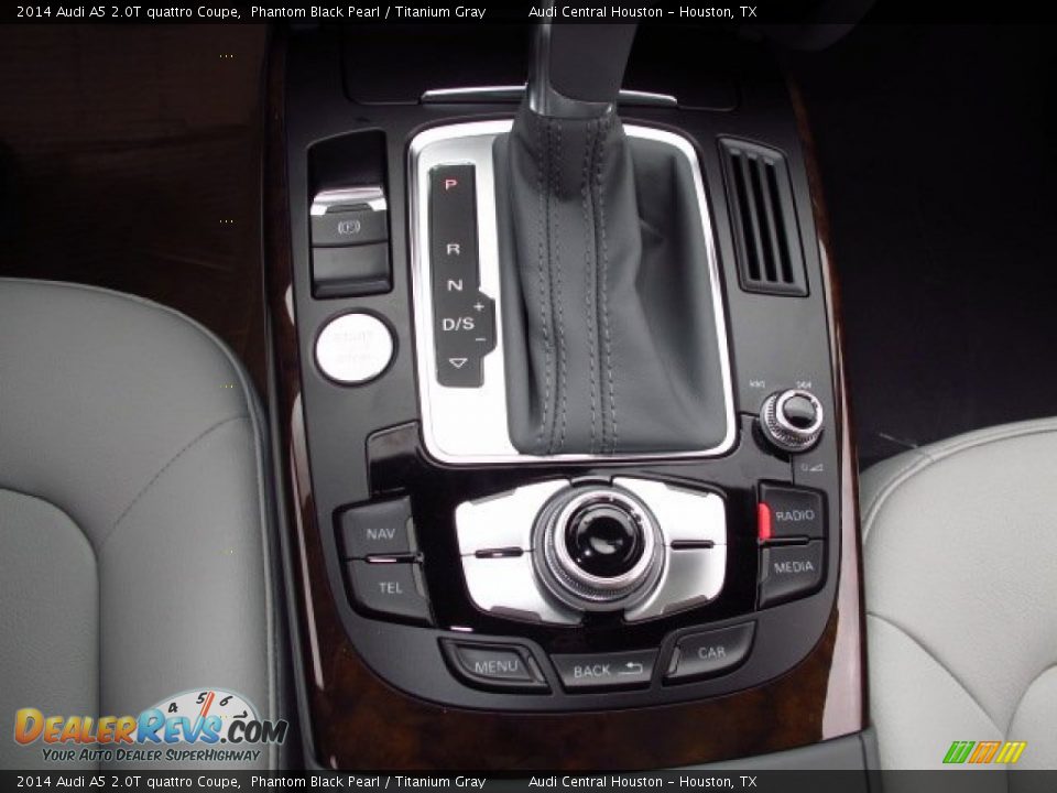 2014 Audi A5 2.0T quattro Coupe Phantom Black Pearl / Titanium Gray Photo #18
