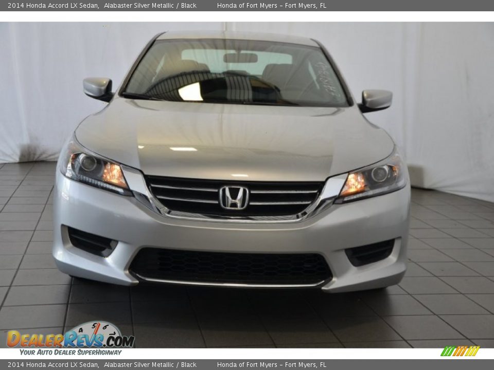 2014 Honda Accord LX Sedan Alabaster Silver Metallic / Black Photo #2