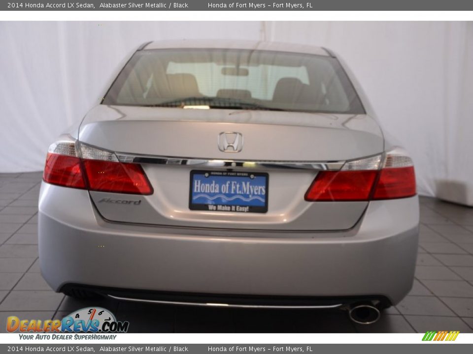 2014 Honda Accord LX Sedan Alabaster Silver Metallic / Black Photo #6