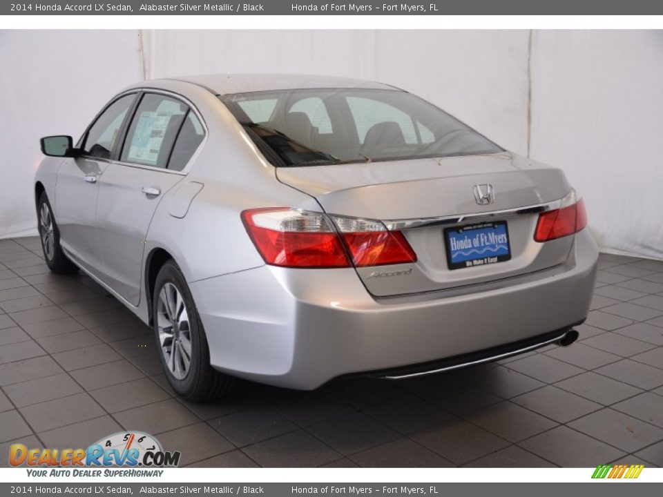 2014 Honda Accord LX Sedan Alabaster Silver Metallic / Black Photo #7