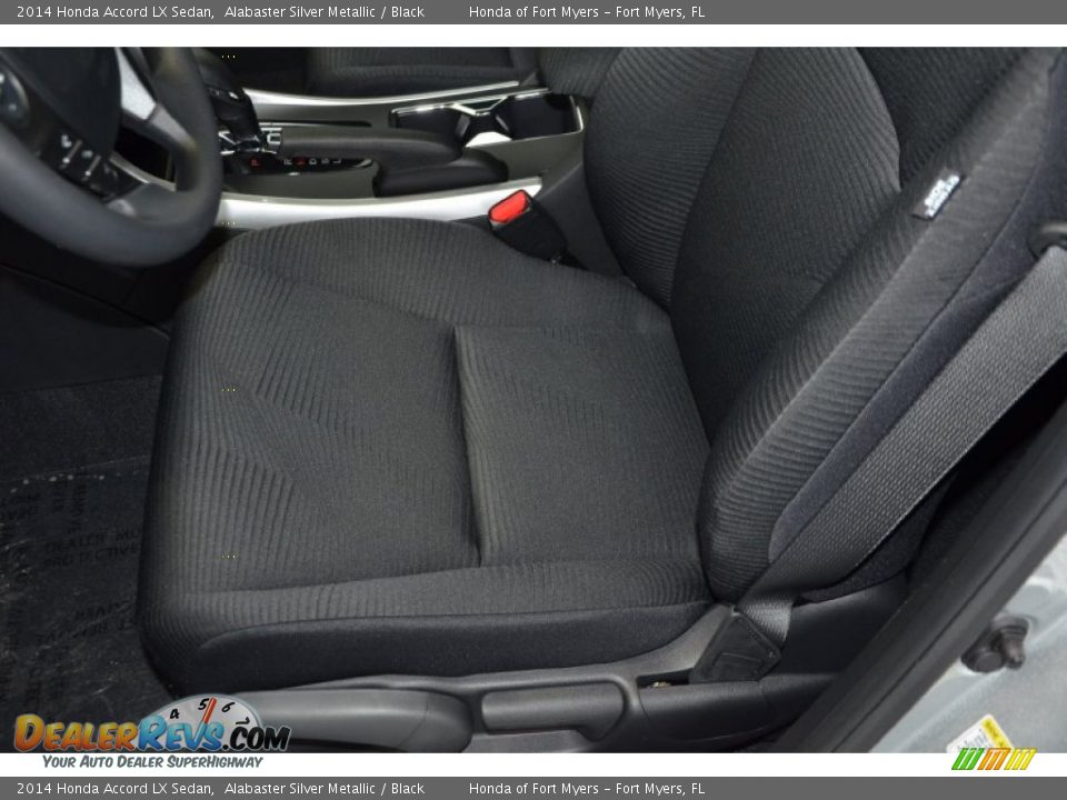 2014 Honda Accord LX Sedan Alabaster Silver Metallic / Black Photo #11