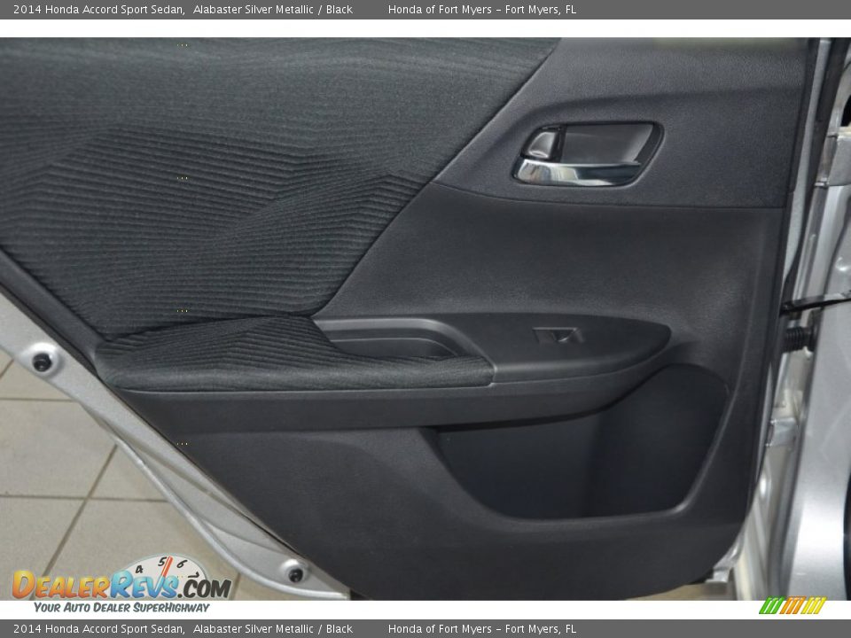 2014 Honda Accord Sport Sedan Alabaster Silver Metallic / Black Photo #19