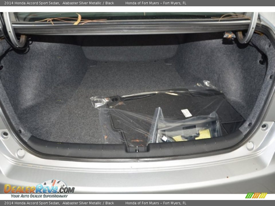 2014 Honda Accord Sport Sedan Alabaster Silver Metallic / Black Photo #22
