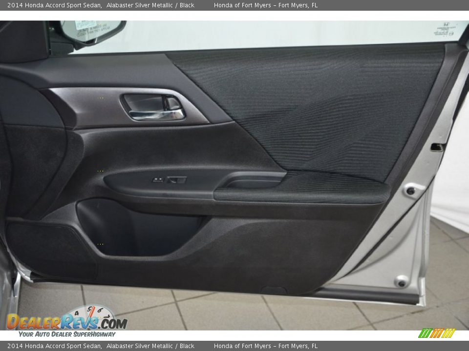 2014 Honda Accord Sport Sedan Alabaster Silver Metallic / Black Photo #23