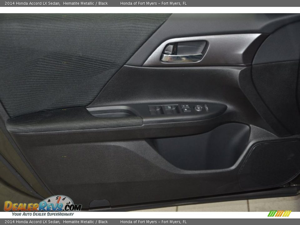 2014 Honda Accord LX Sedan Hematite Metallic / Black Photo #9