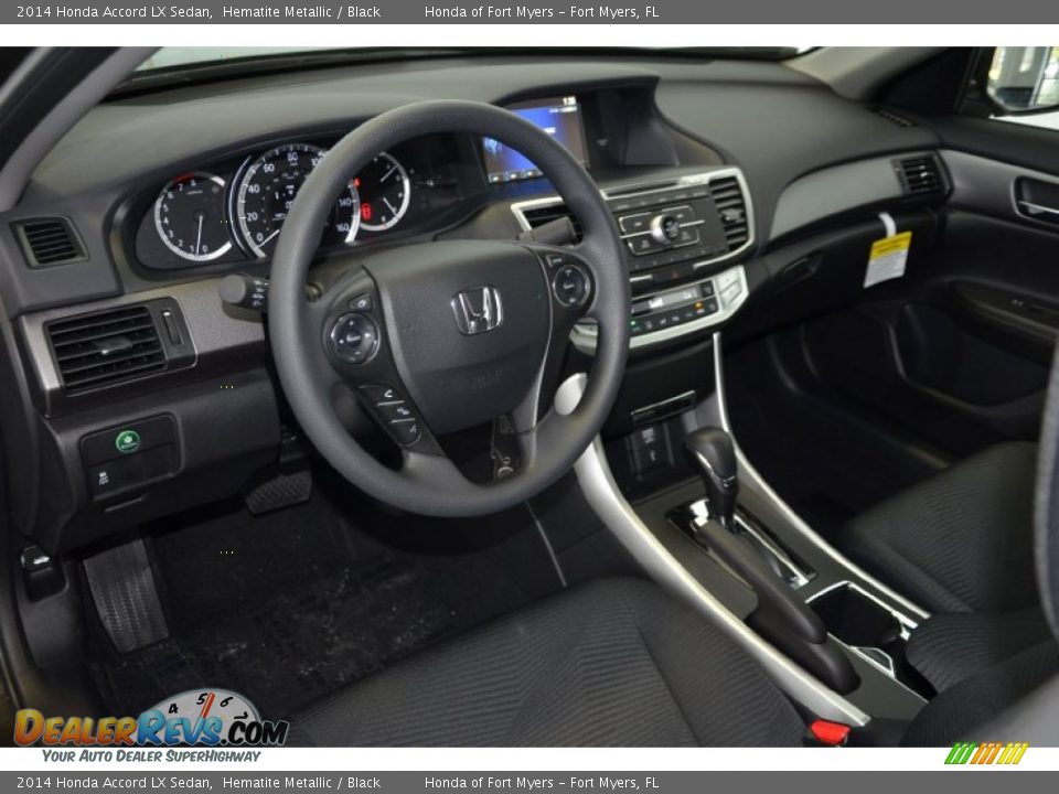 2014 Honda Accord LX Sedan Hematite Metallic / Black Photo #10