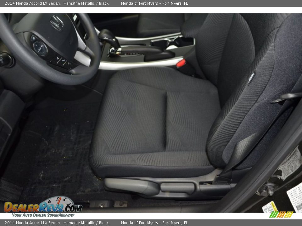 2014 Honda Accord LX Sedan Hematite Metallic / Black Photo #11