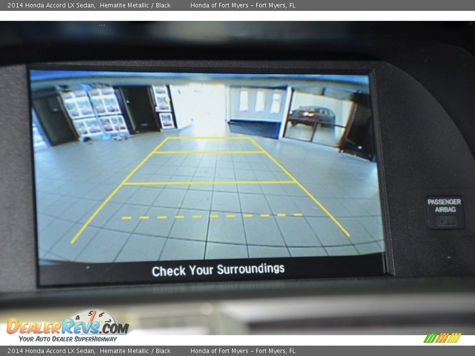 2014 Honda Accord LX Sedan Hematite Metallic / Black Photo #14