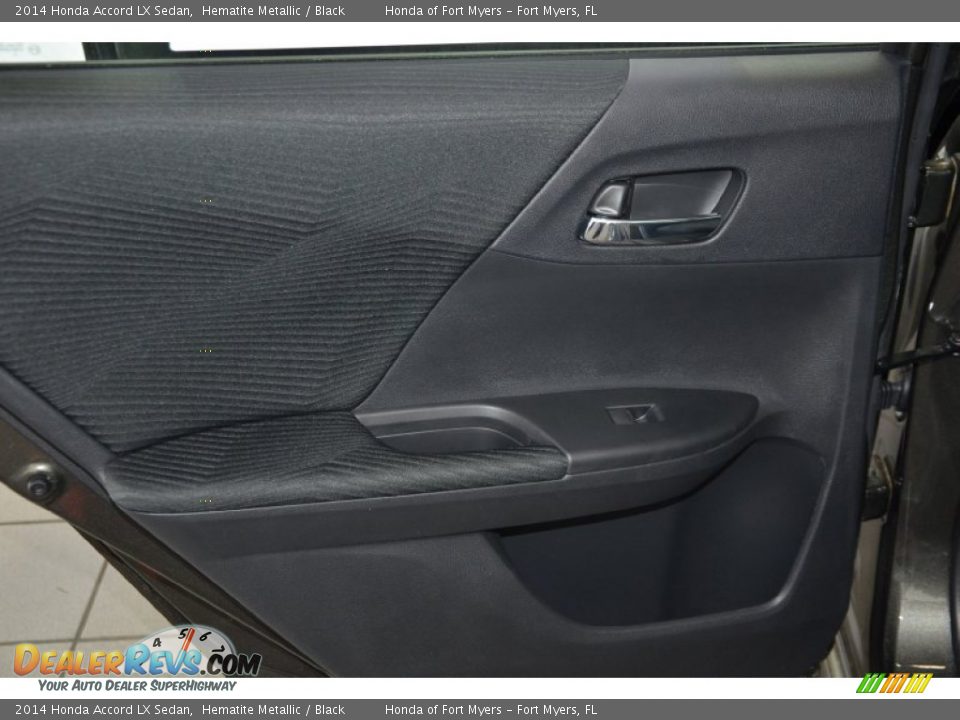 2014 Honda Accord LX Sedan Hematite Metallic / Black Photo #19