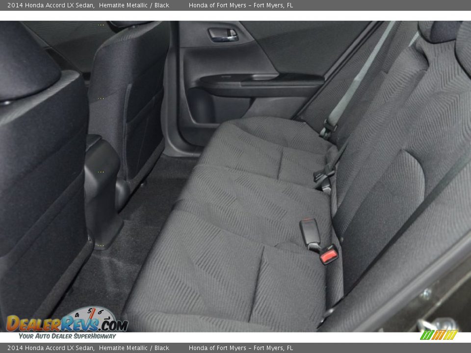 2014 Honda Accord LX Sedan Hematite Metallic / Black Photo #21