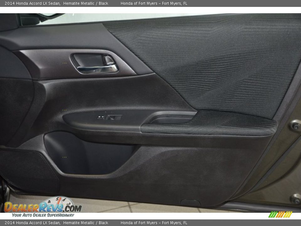 2014 Honda Accord LX Sedan Hematite Metallic / Black Photo #23