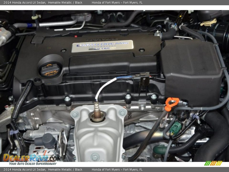 2014 Honda Accord LX Sedan Hematite Metallic / Black Photo #25