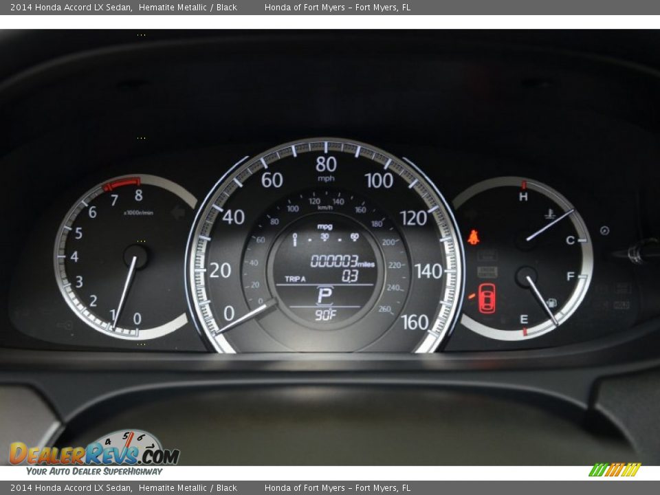 2014 Honda Accord LX Sedan Hematite Metallic / Black Photo #26