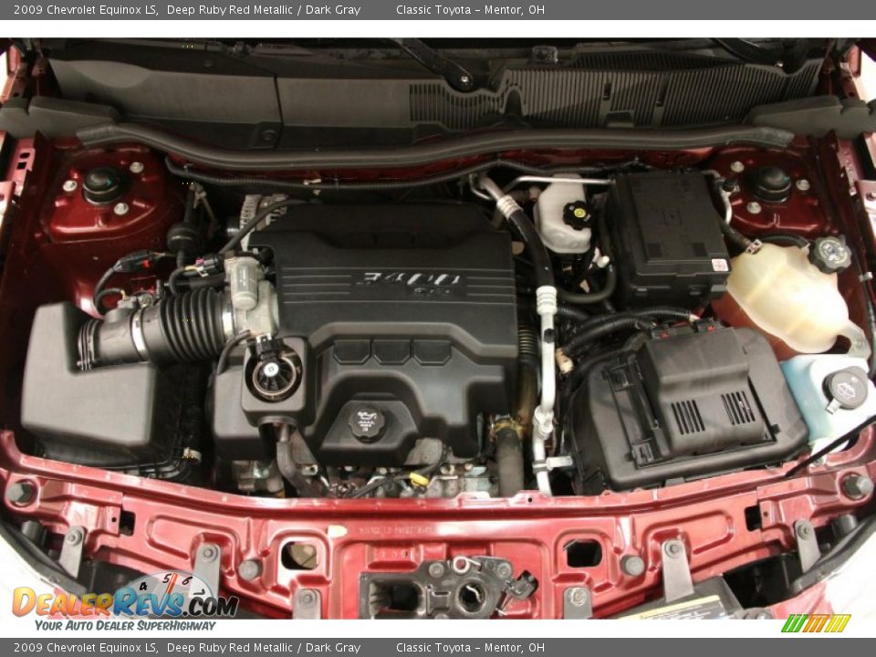 2009 Chevrolet Equinox LS Deep Ruby Red Metallic / Dark Gray Photo #14
