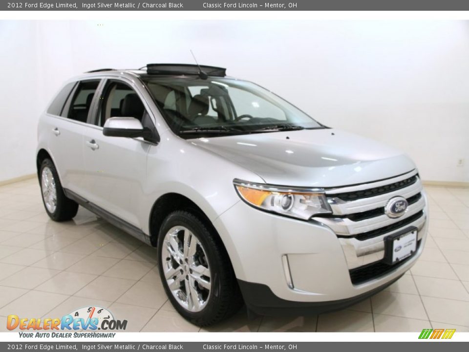 2012 Ford Edge Limited Ingot Silver Metallic / Charcoal Black Photo #1