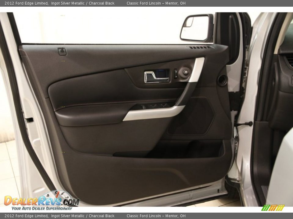 2012 Ford Edge Limited Ingot Silver Metallic / Charcoal Black Photo #5