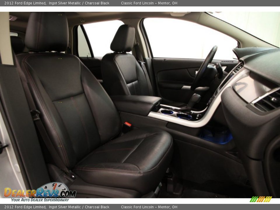 2012 Ford Edge Limited Ingot Silver Metallic / Charcoal Black Photo #16
