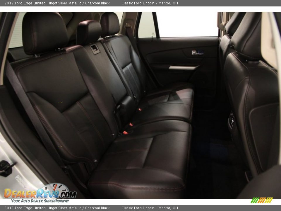 2012 Ford Edge Limited Ingot Silver Metallic / Charcoal Black Photo #17