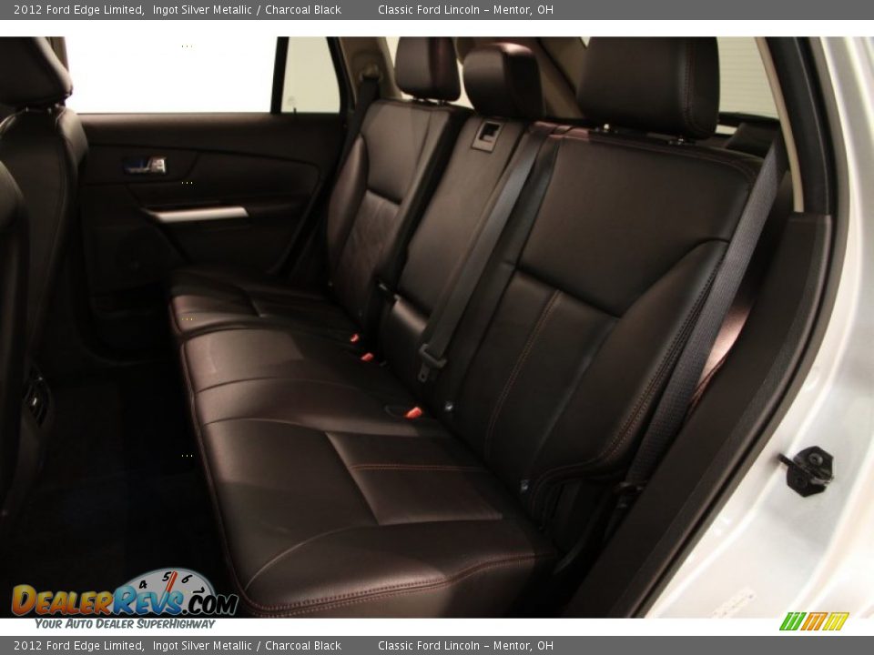 2012 Ford Edge Limited Ingot Silver Metallic / Charcoal Black Photo #18