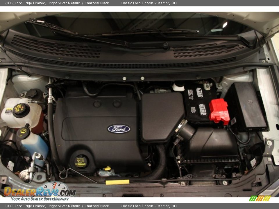 2012 Ford Edge Limited Ingot Silver Metallic / Charcoal Black Photo #20