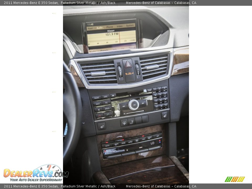 2011 Mercedes-Benz E 350 Sedan Palladium Silver Metallic / Ash/Black Photo #5