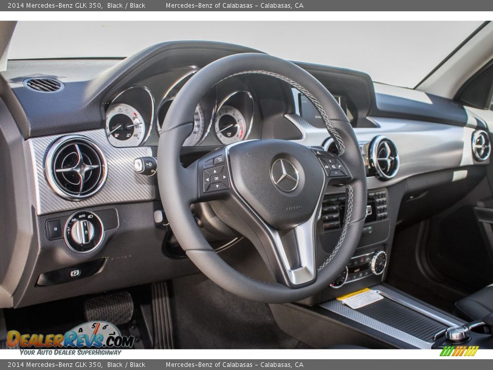 Black Interior - 2014 Mercedes-Benz GLK 350 Photo #5