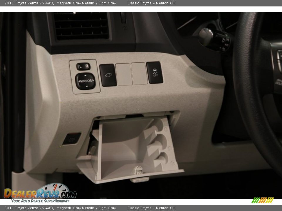2011 Toyota Venza V6 AWD Magnetic Gray Metallic / Light Gray Photo #5