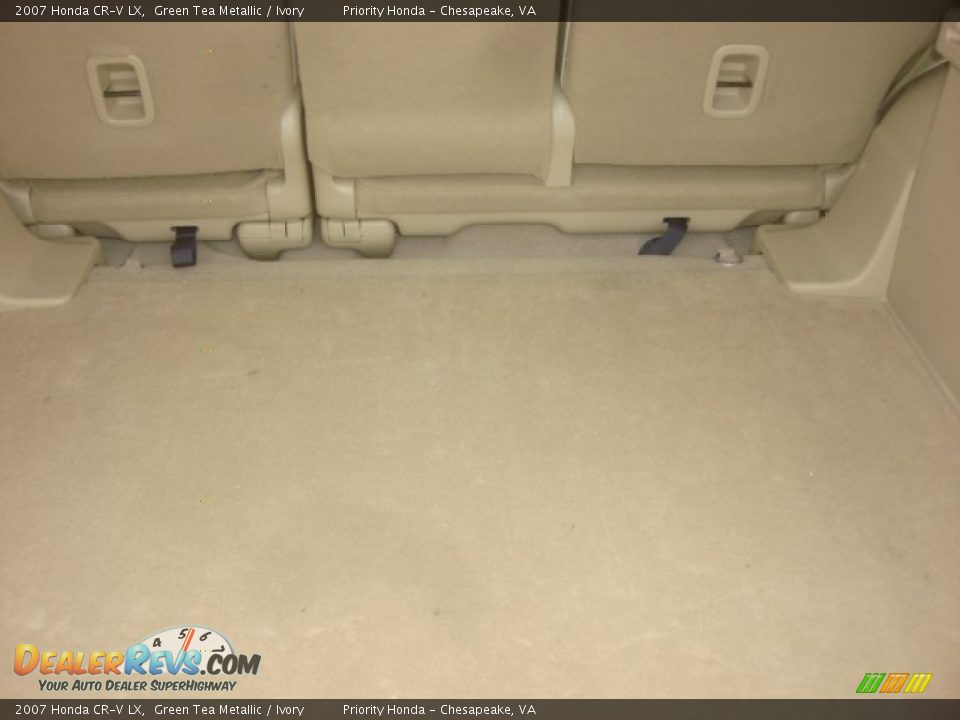 2007 Honda CR-V LX Green Tea Metallic / Ivory Photo #8