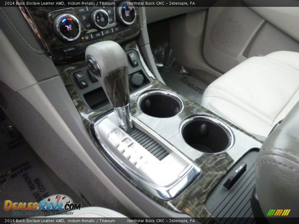 2014 Buick Enclave Leather AWD Iridium Metallic / Titanium Photo #17