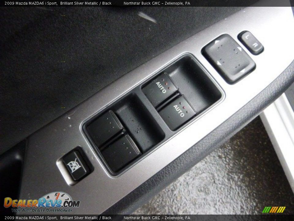 2009 Mazda MAZDA6 i Sport Brilliant Silver Metallic / Black Photo #15