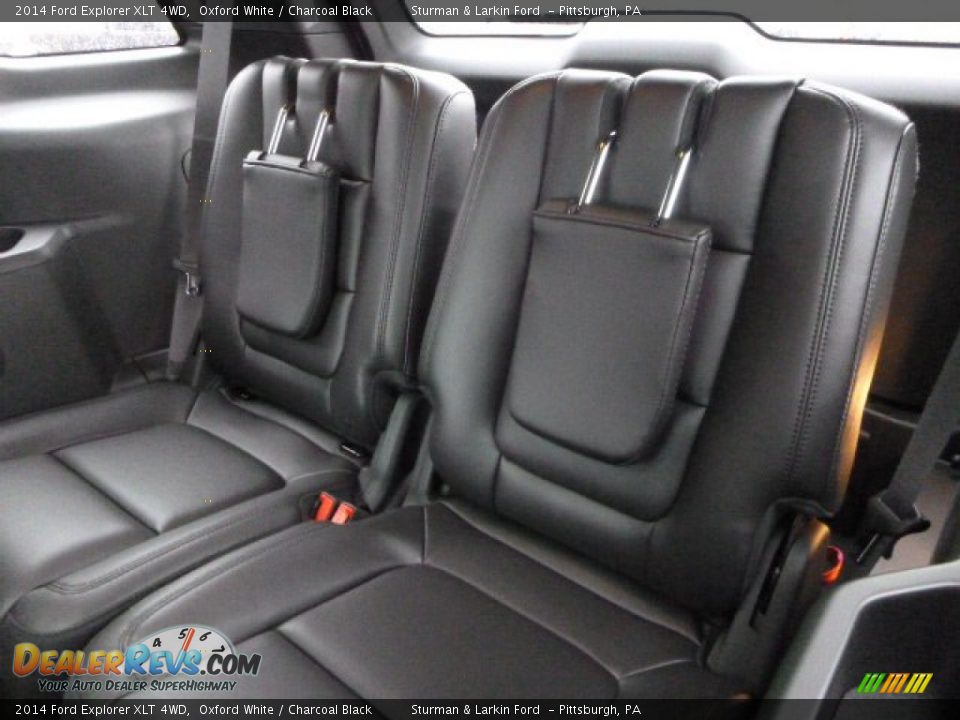 2014 Ford Explorer XLT 4WD Oxford White / Charcoal Black Photo #10
